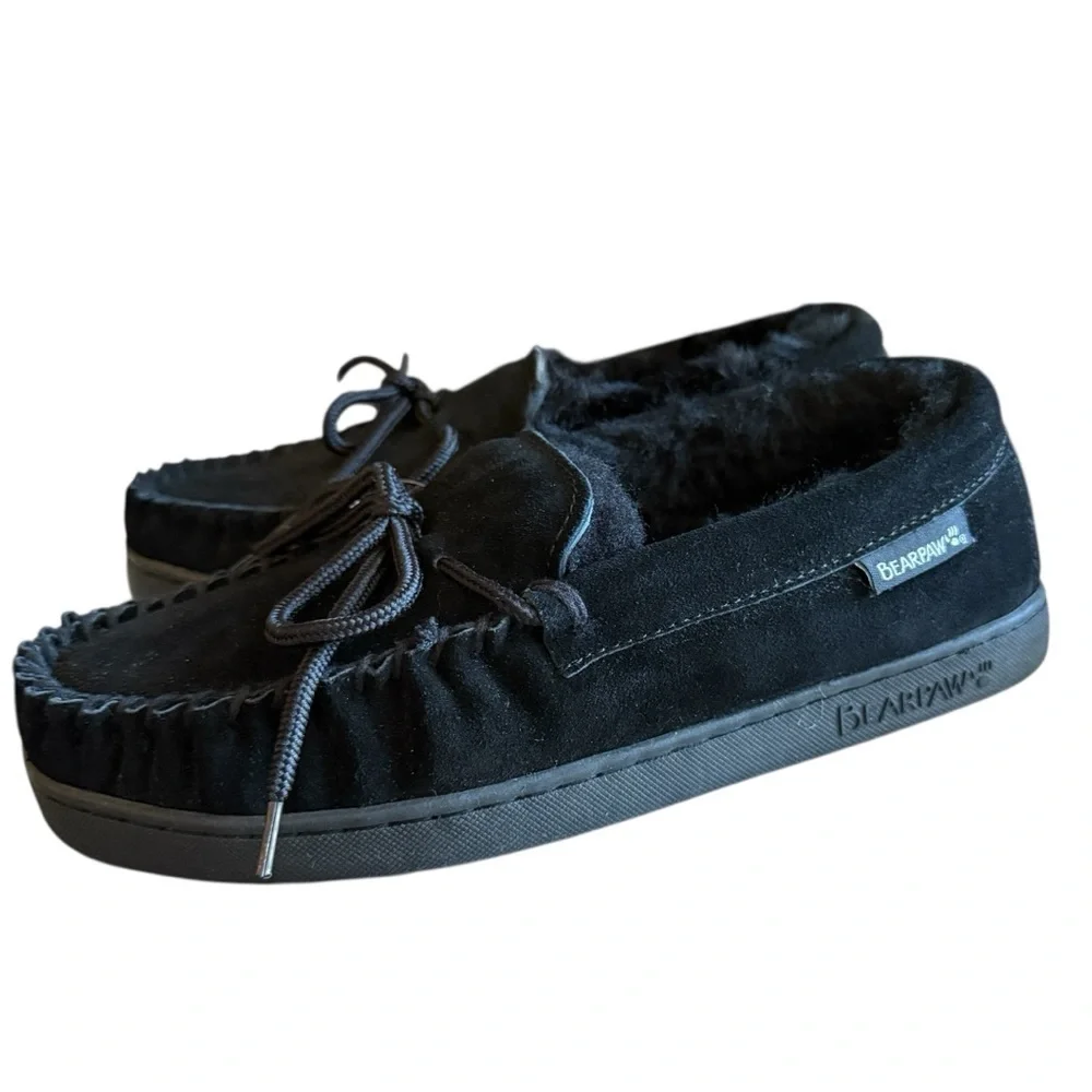 Bearpaw NWT MOC II in Black men’s size 8